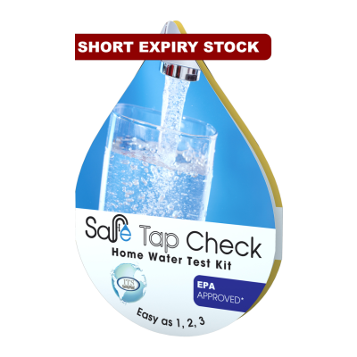 Safe Tap Check Home Water Test Kit [Short Expiry]