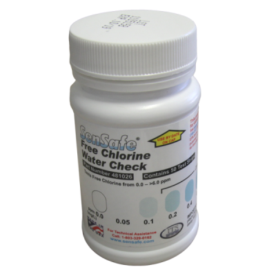 Sensafe Free Chlorine Water Check